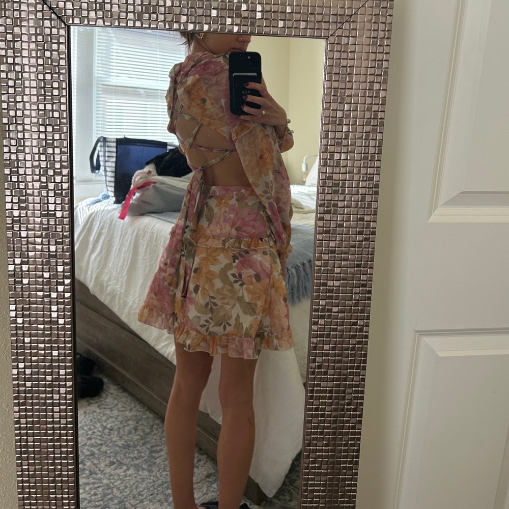 Showpo Floral Mini Dress
